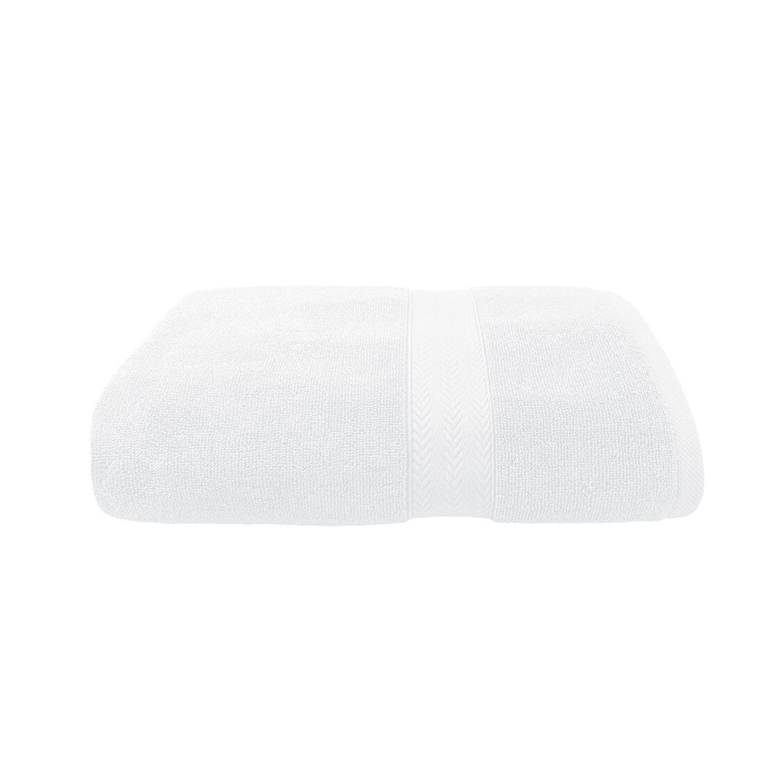 MARTEX® Luxor 100% Combed Cotton Bath Towel – Bright White