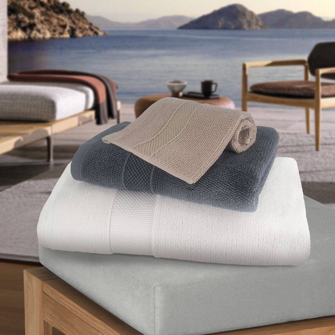 Charles Millen Signature Collection EVO Spun 100% Turkish Combed Cotton Bath Towel – CORA (VOIAGE series)