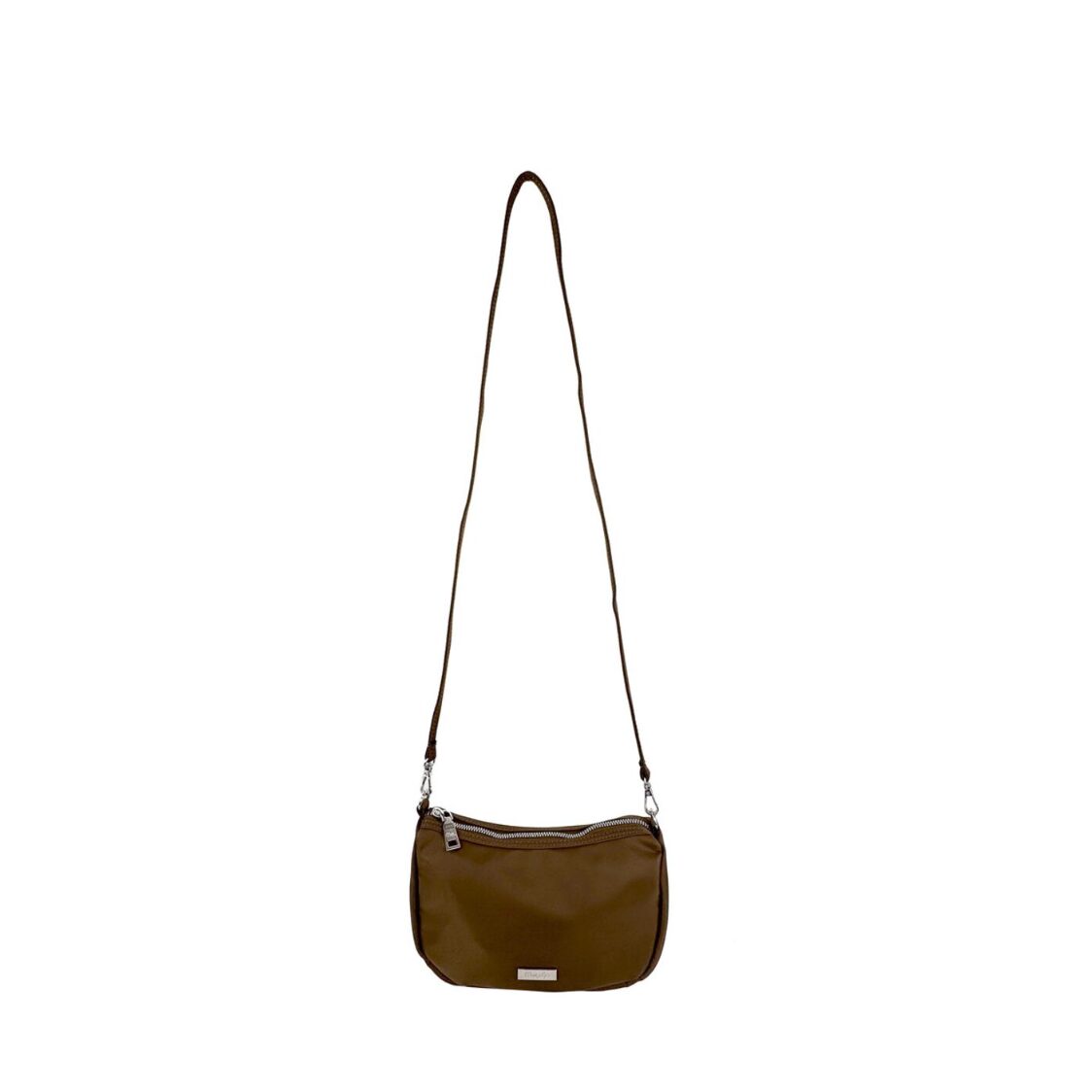 Mel&Co Casual Nylon Shoulder Sling Bag Small Wine
