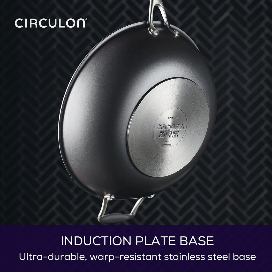 Circulon ScratchDefense A1 26cm/4.3L Covered Chef's Pan with Helping Handle