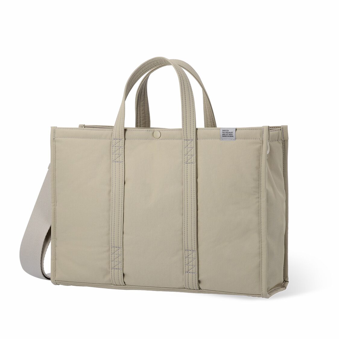 Sweetch TOTE BRIEF 001 WIDE M Sand