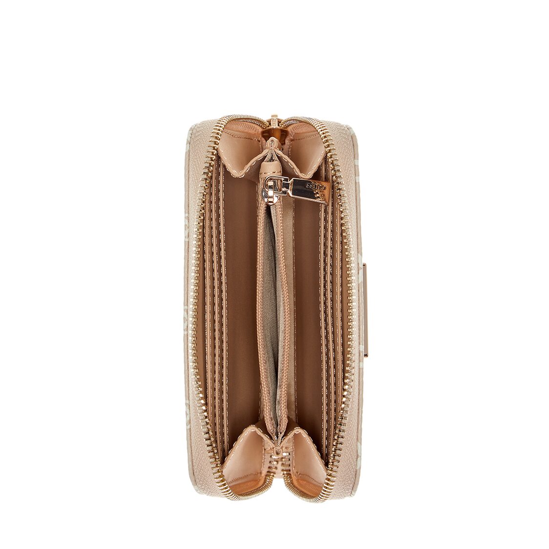 Guess Tamsin Slg Medium Zip Around - Light Beige