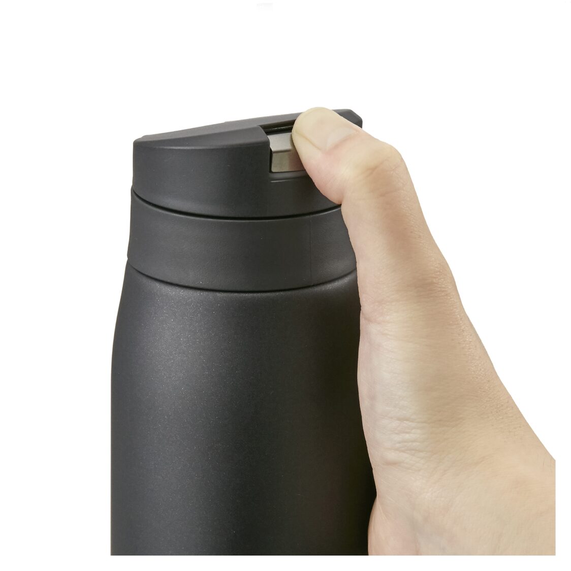 TIGER Double Stainless Steel Bottle 600ml - Matte Black (MCX-A601 KM)