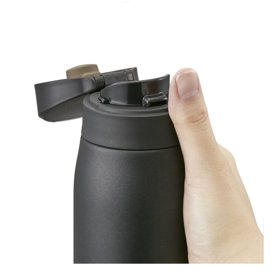 TIGER Double Stainless Steel Bottle 600ml - Matte Black (MCX-A601 KM)