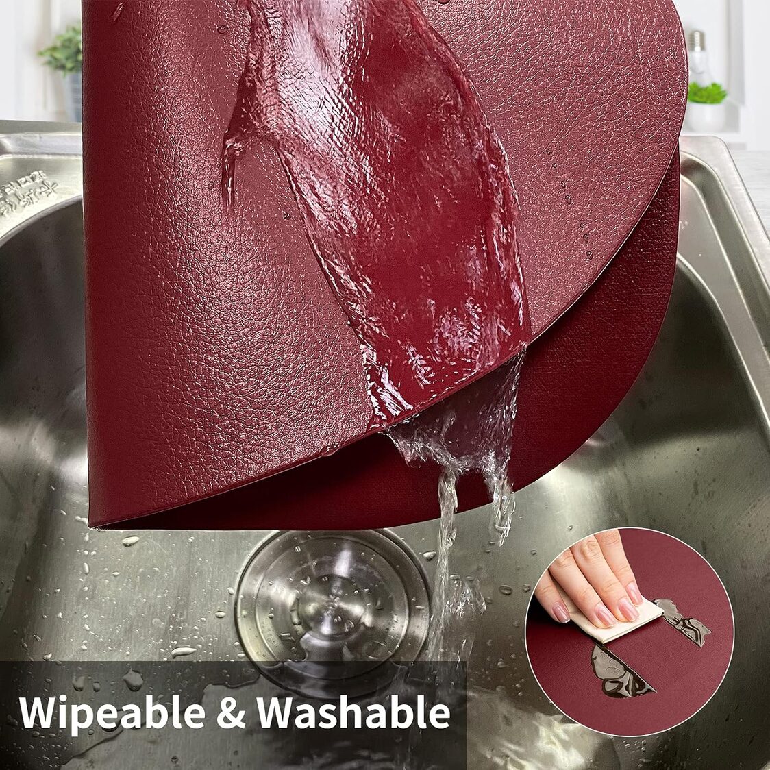 J. Rapee Litchi Placemat Red
