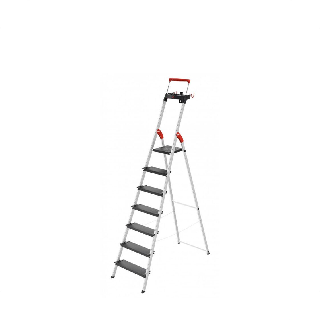 Hailo S/L100 Topline Safety Ladder - 7 Steps H8050-707