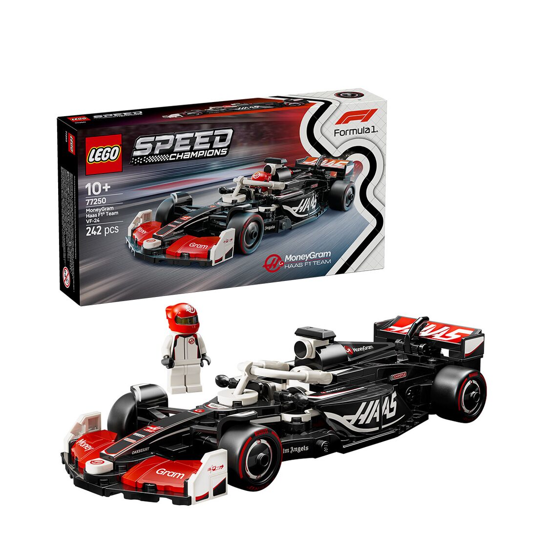 LEGO 77250 MoneyGram Haas F1® Team VF-24 Race Car