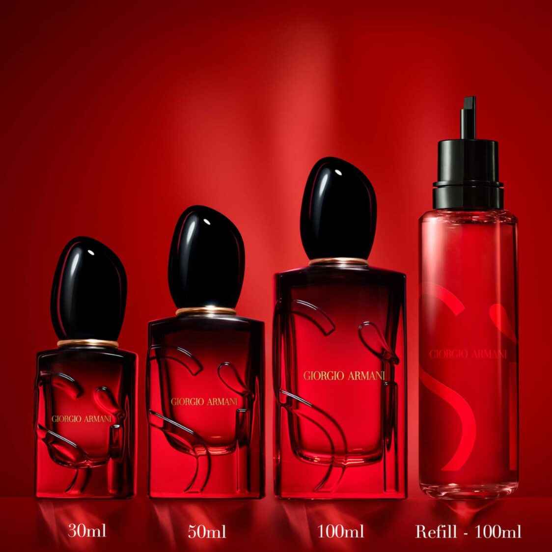 Giorgio Armani Sì Passione Eau De Parfum Intense 100ml Refill