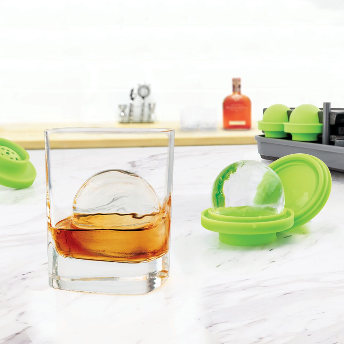 Tovolo Sphere Clear Ice System - Set of 4