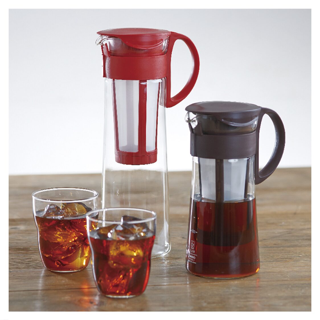 HARIO "Mizudashi" Cold Brew Coffee Pot 1000ml - Red (MCPN-14R)