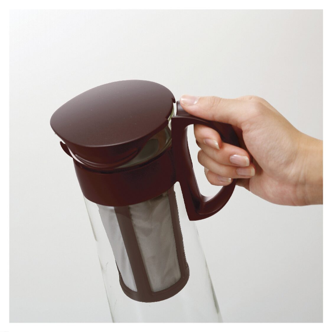 HARIO "Mizudashi" Cold Brew Coffee Pot 1000ml - Red (MCPN-14R)