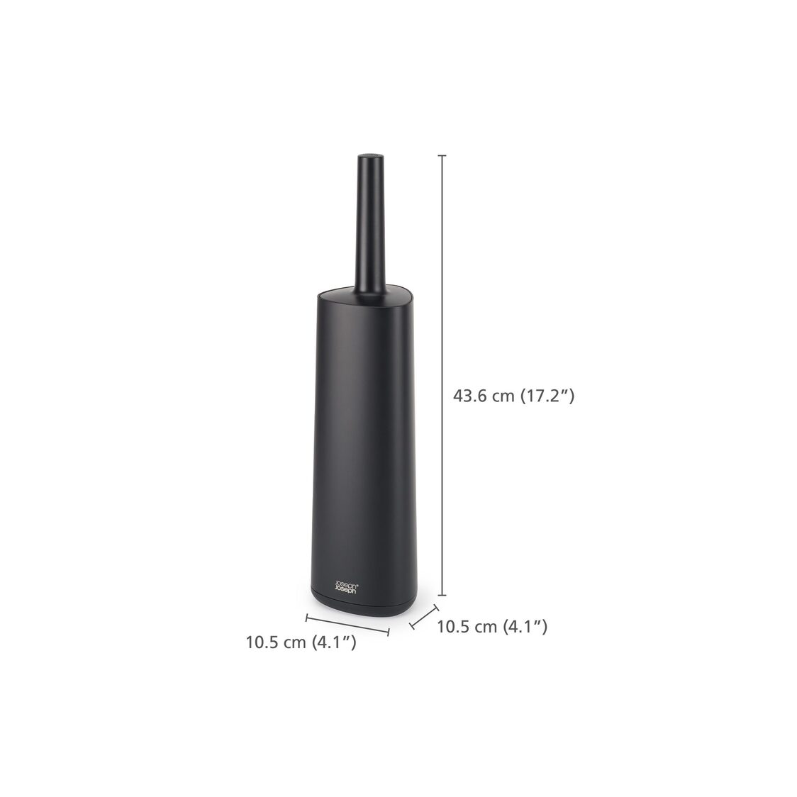 Joseph-Joseph Flex 360 Matt Black Toilet Brush