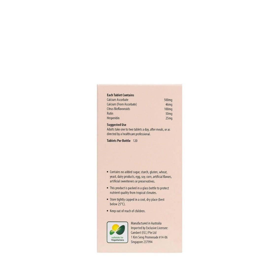 Kordel's Acid Free C 500mg T120 Twin Pack