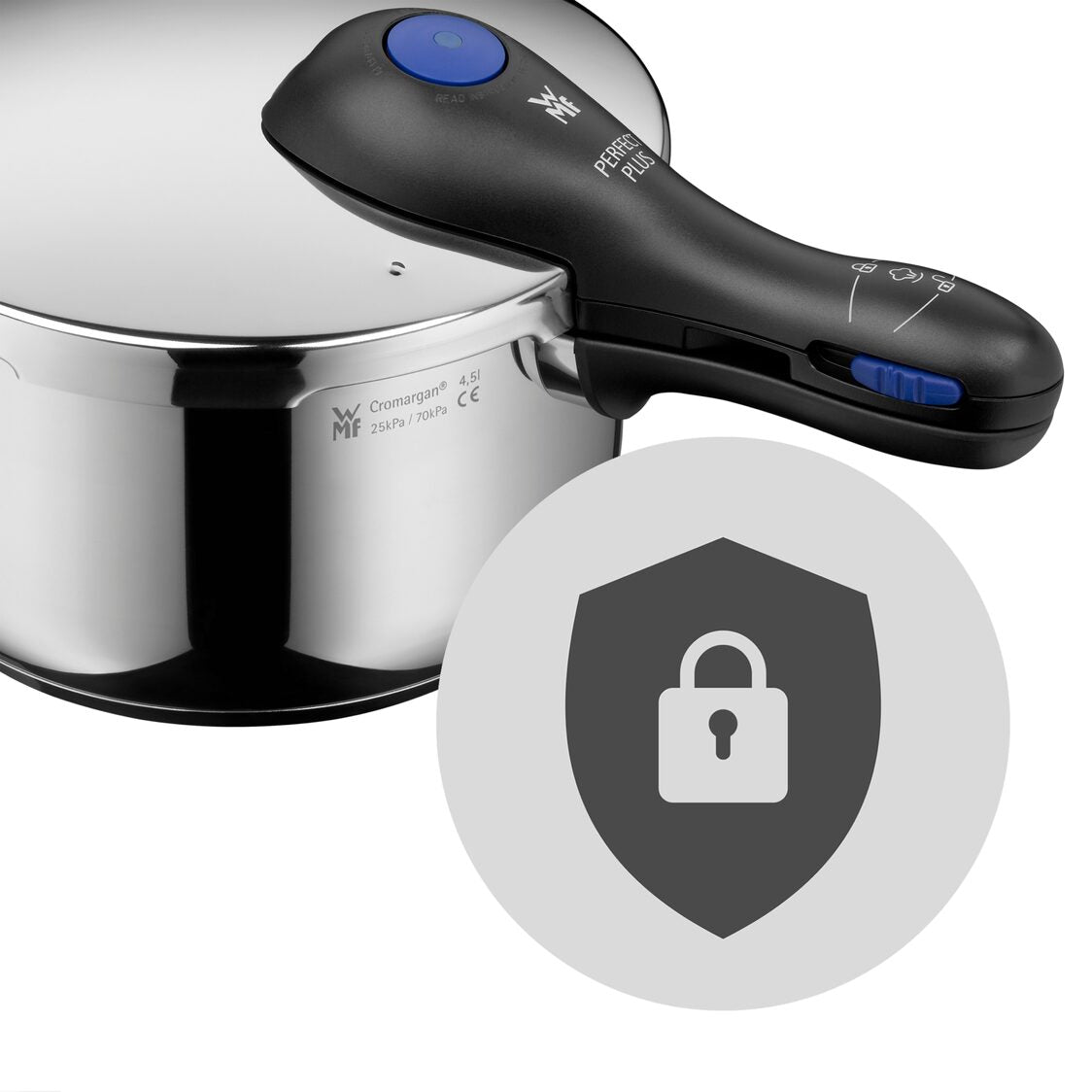 WMF Perfect Premium 6.5L+3L Pressure Cooker Set With Insert (07-9546-6040)