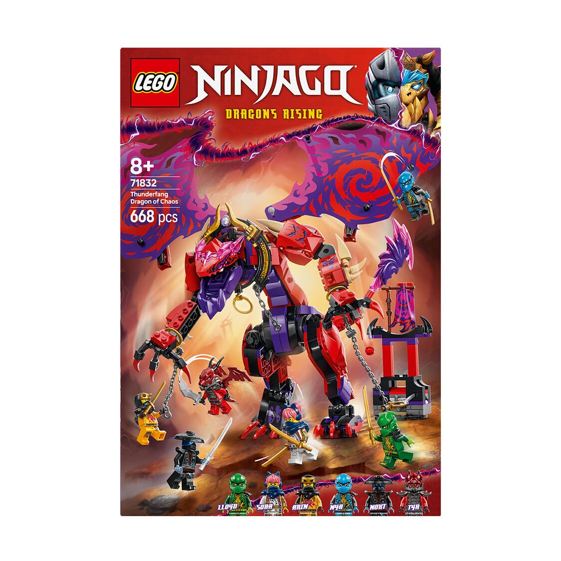 LEGO 71832 Thunderfang Dragon of Chaos