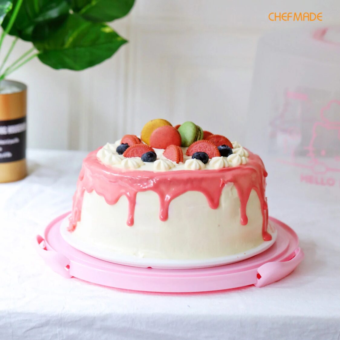 CHEFMADE Hello Kitty PP Cake Carrier 1898CM-KT7034