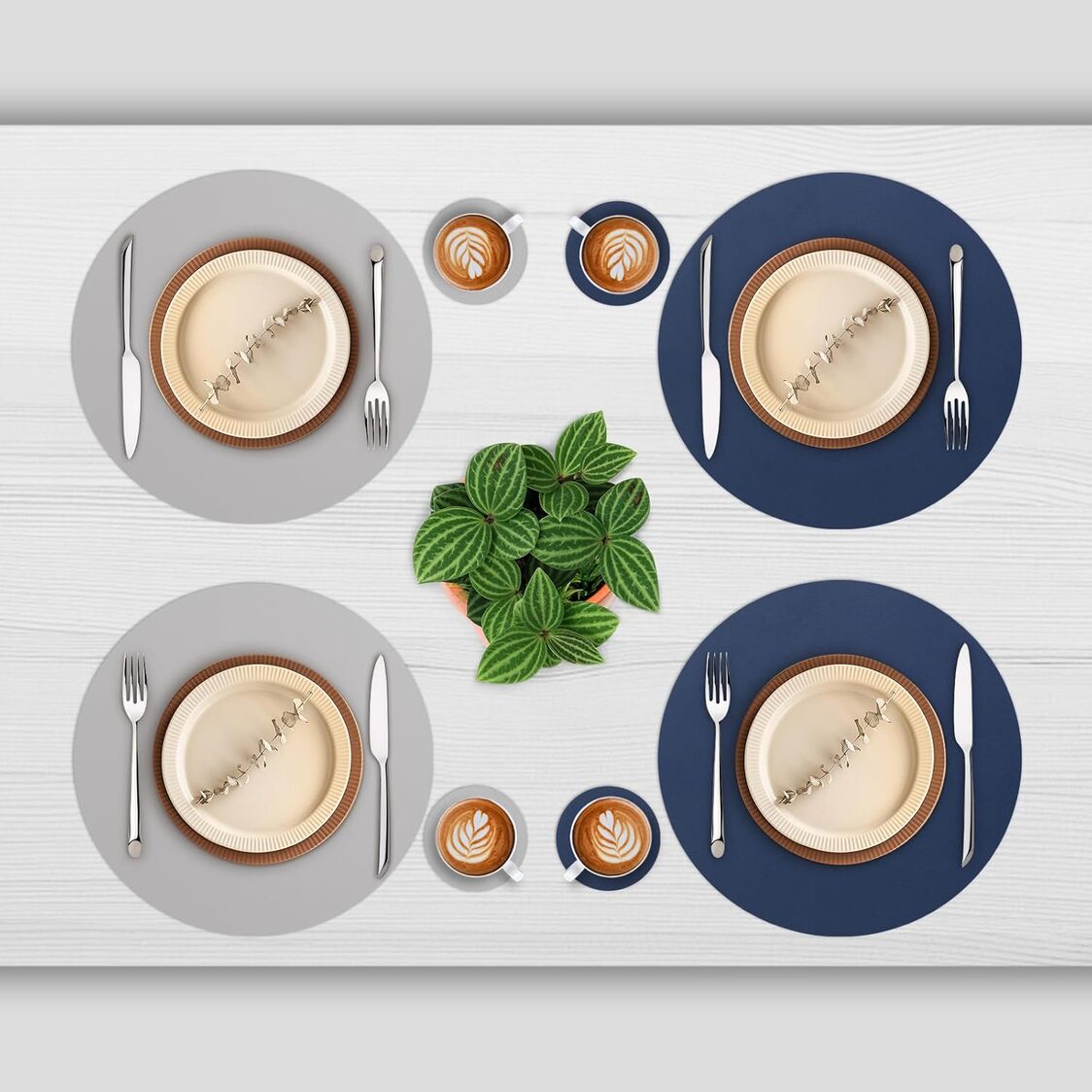 J. Rapee Peri Placemat Navy