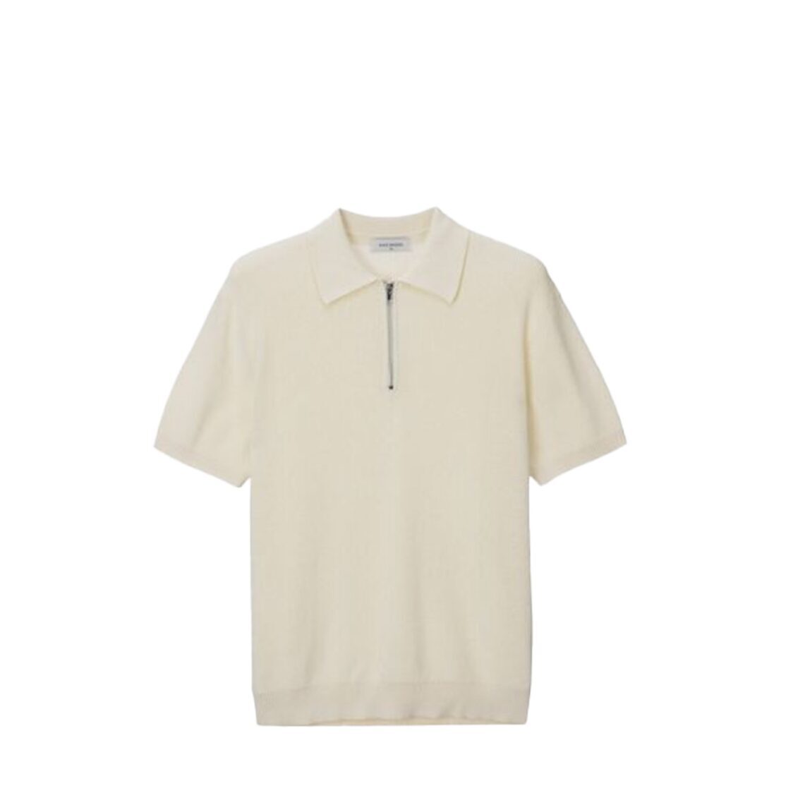 Mind Bridge Half Zip-Collared Knit Ivory