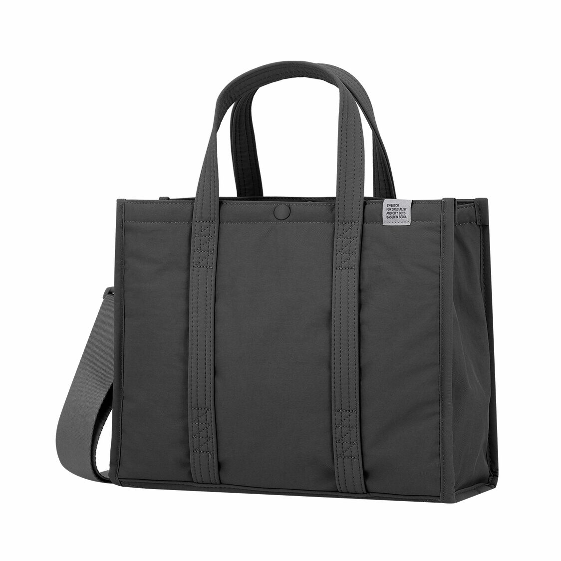 Sweetch TOTE BRIEF 001 WIDE M Stone Grey