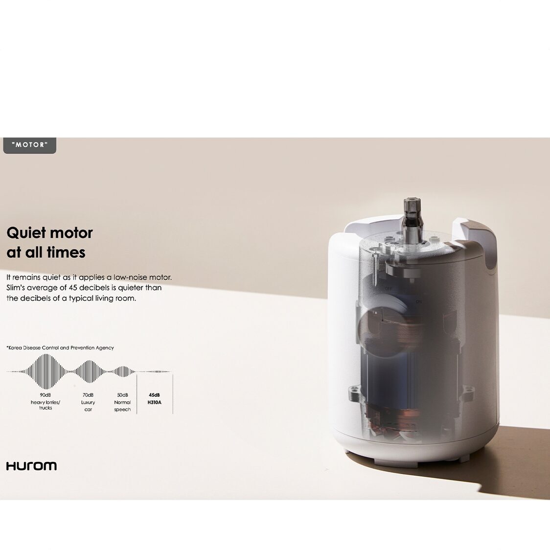 Hurom Slow Juicer Easy Series HH-310 - Sky Blue