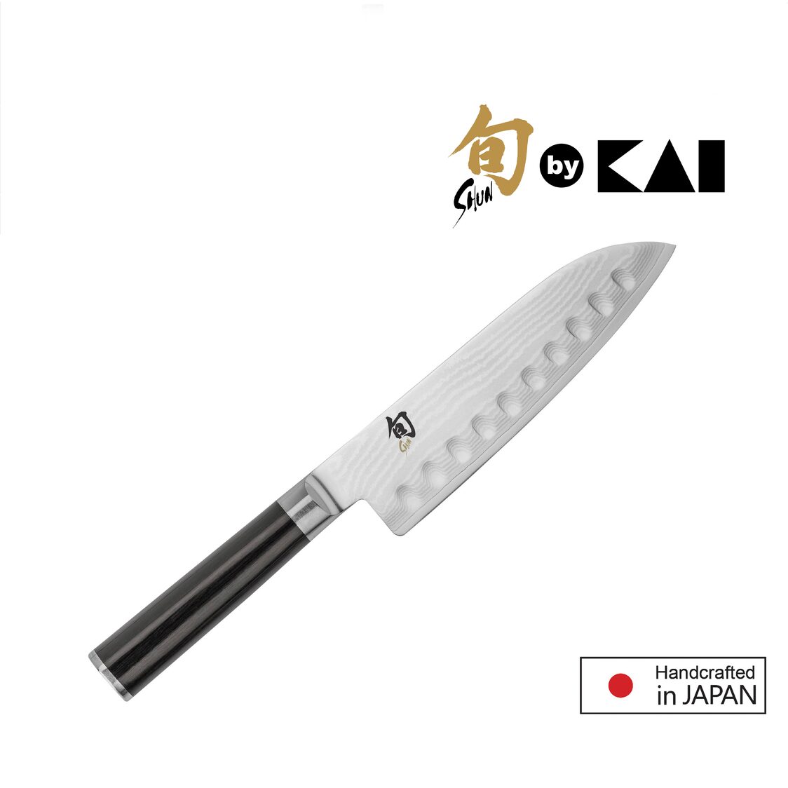 KAI SHUN (旬) Classic Santoku Knife - Hollow Ground 18cm (DM-0718)