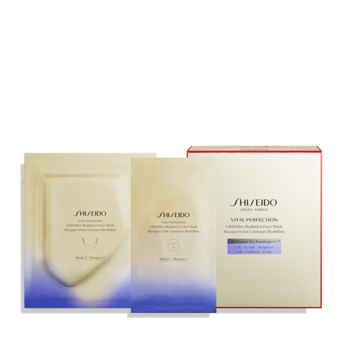 Shiseido Vital Perfection LiftDefine Radiance Face Mask 12 Sheets