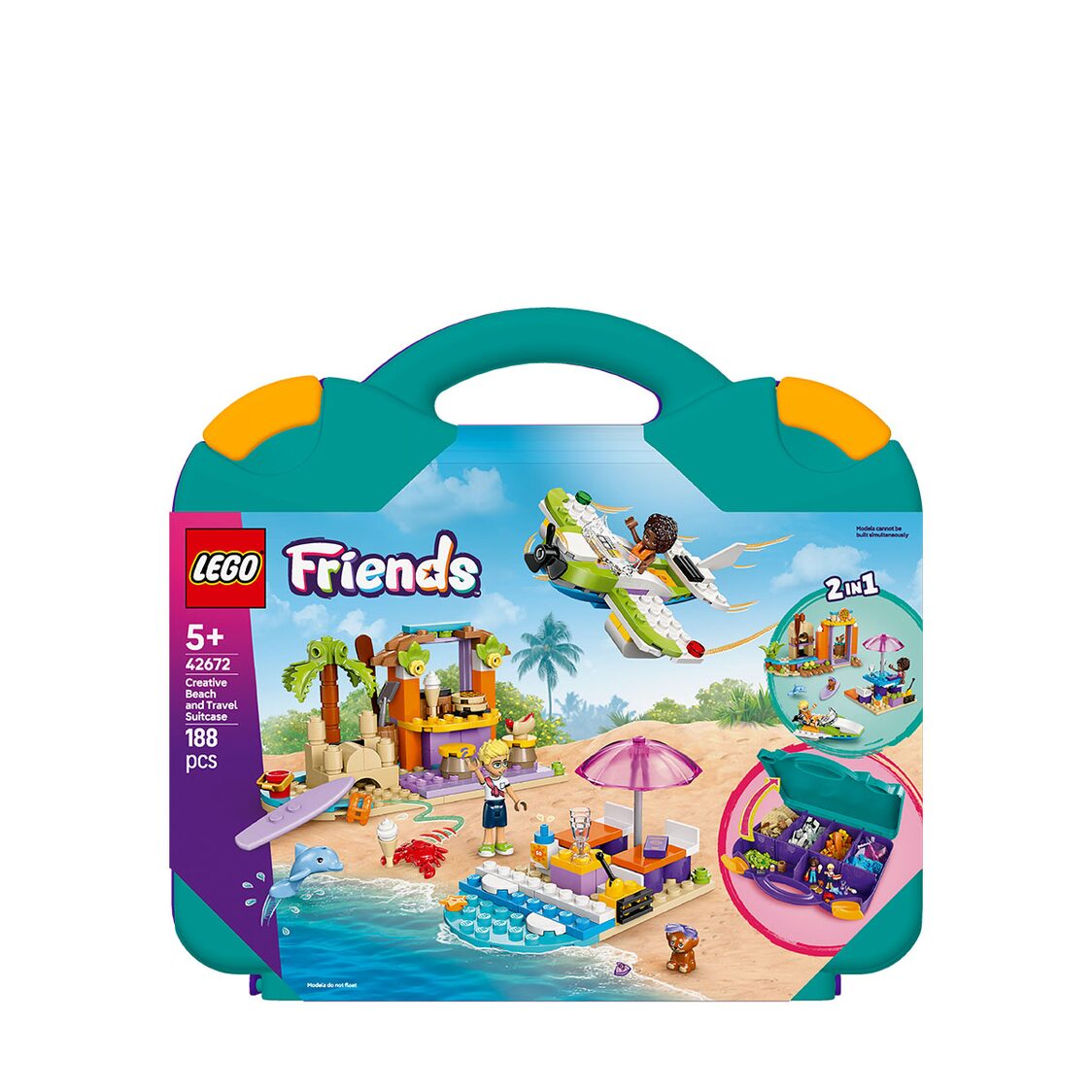 LEGO 42672 Creative Beach and Travel Suitcase