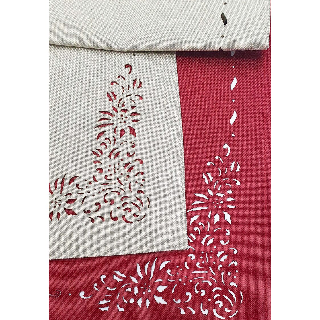 J. Rapee Jardin Tablerunner Red