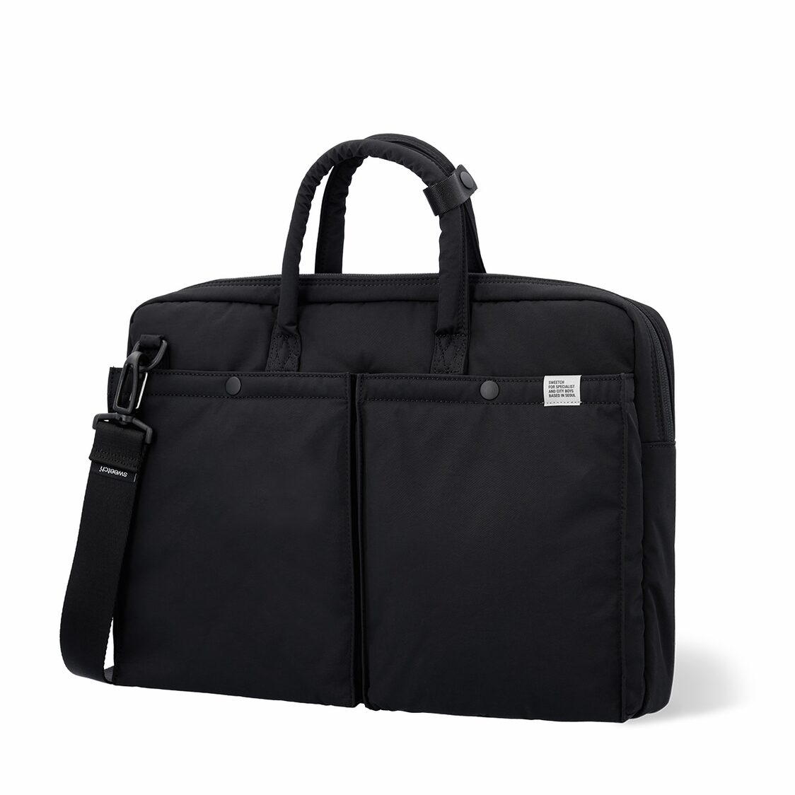 Sweetch SLIM BRIEFCASE 001 Black