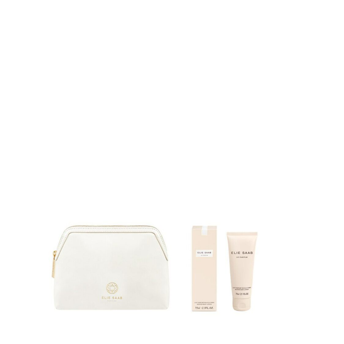 Receive an additional pouch & body lotion (worth $99) with $190 nett spend on Elie Saab (Gift with Purchase)
