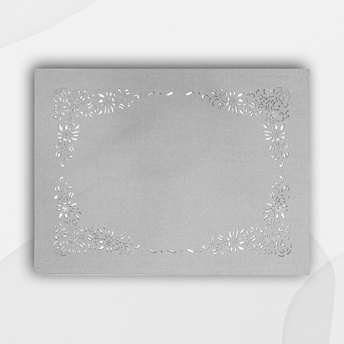 J. Rapee Jardin Tablecloth Grey