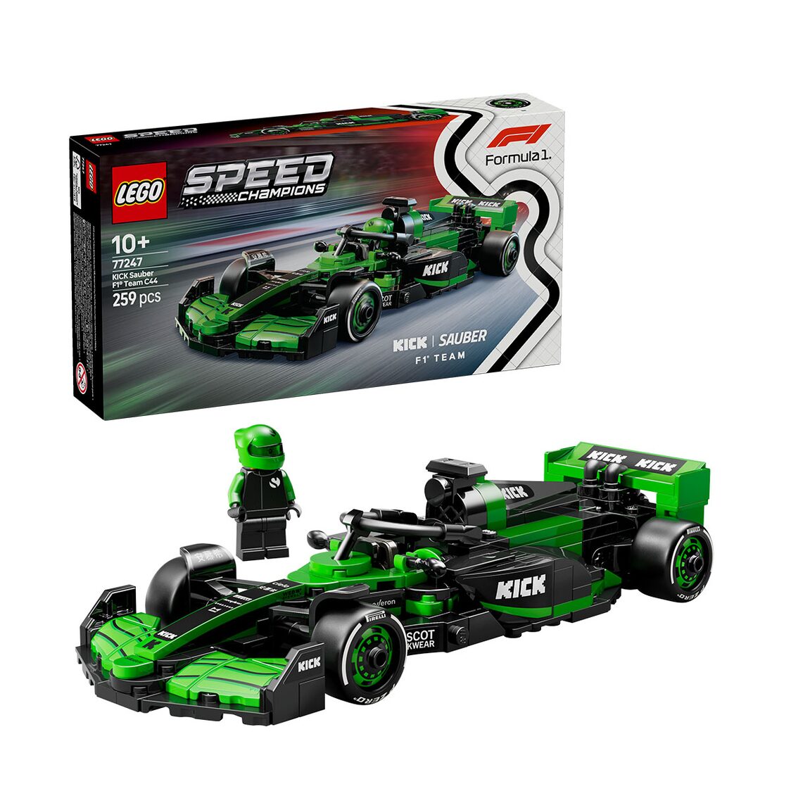 LEGO 77247 KICK Sauber F1® Team C44 Race Car