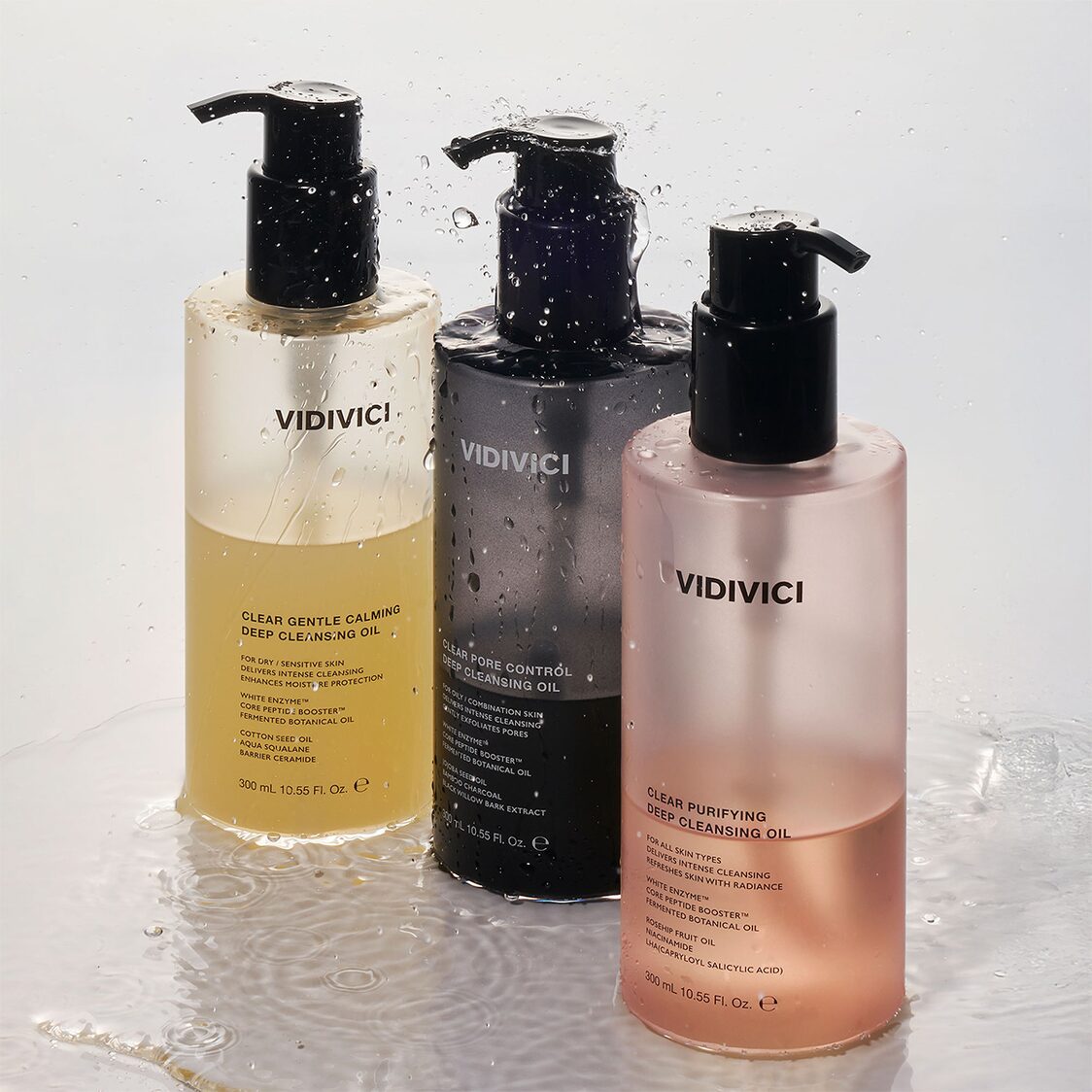 Vidivici Clear Gentle Calming Deep Cleansing Oil 300Ml