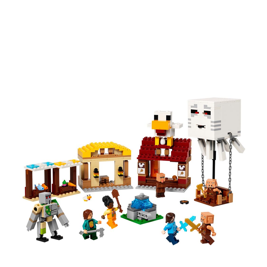 LEGO 21273 The Ghast Balloon Village Attack