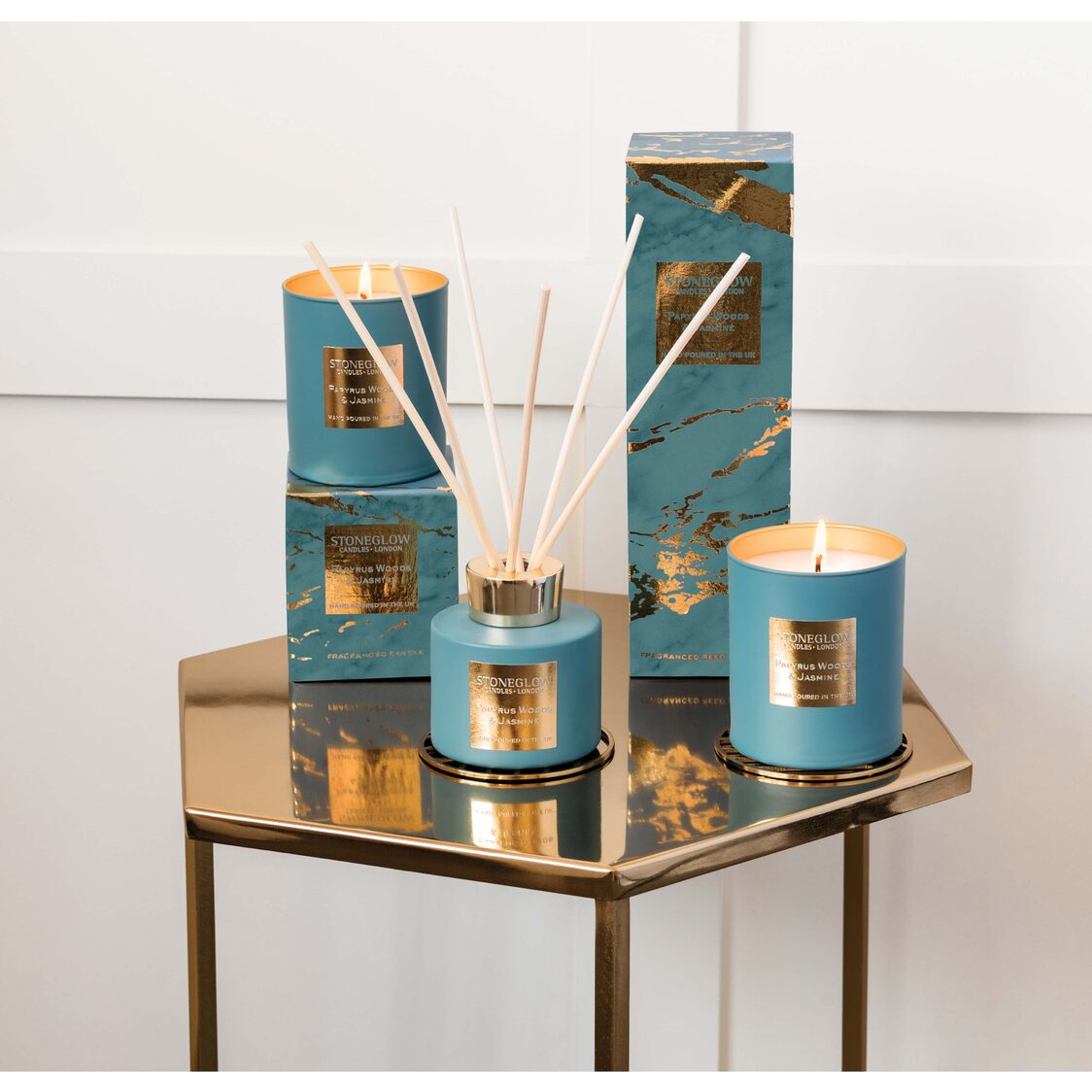 Stoneglow Papyrus Woods & Jasmine Diffuser 120ml