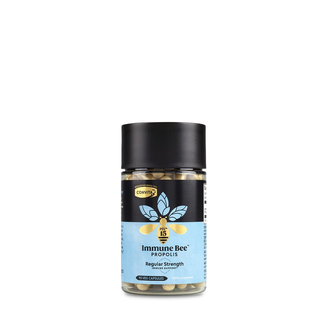 Comvita Propolis PFL15 Regular Strength Veg Capsules