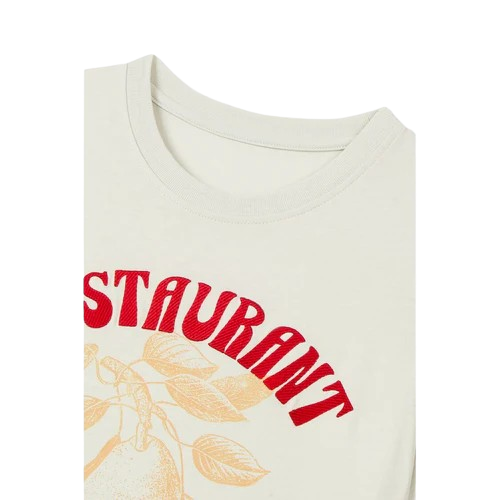 Voice Of Voices Print Crewneck Tshirt White