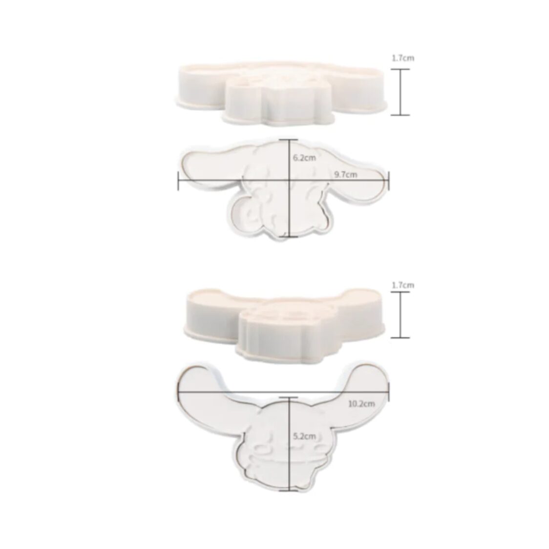 Chefmade Pp Biscuit Mould 4Pcs Cinnamoroll (1898cm-CL5013)