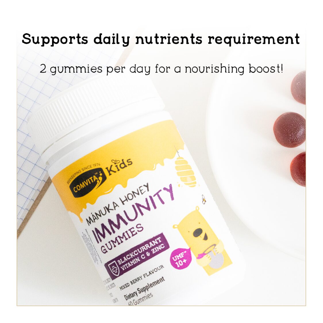 Comvita Kids UMF 10+ Gummies 60s
