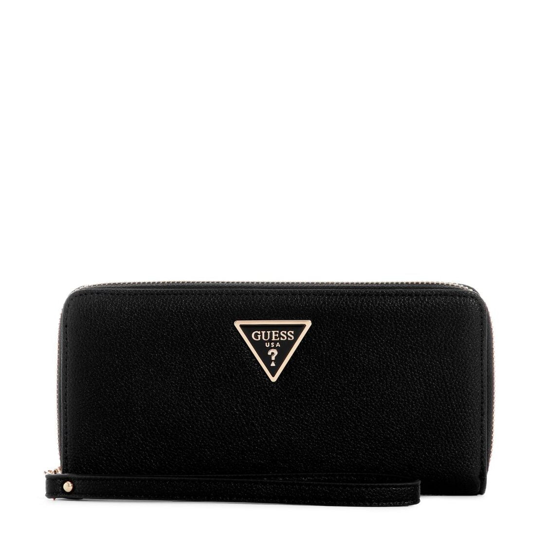 LAUREL II SLG LARGE ZIP AROUND,BLACK