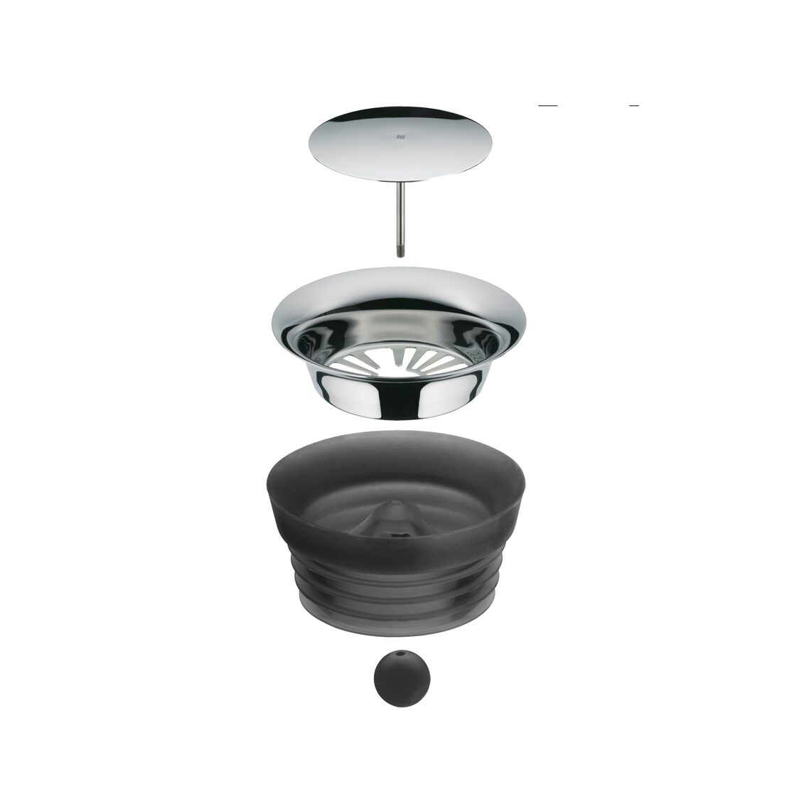 WMF Water Decanter 1.0L - Cromargan® Stainless Steel (06-1770-6040)