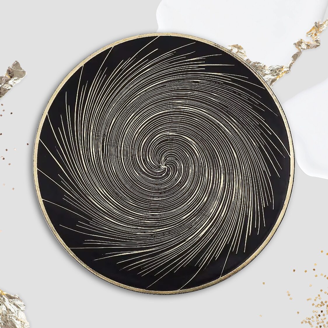 J. Rapee Balls Placemat Black