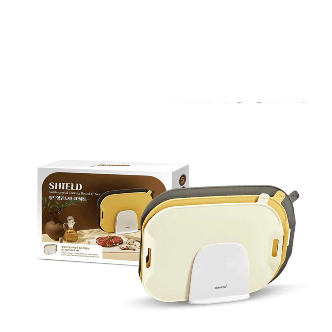 Happycall Shield 4-PC Cutting Board Set (4900-0120)