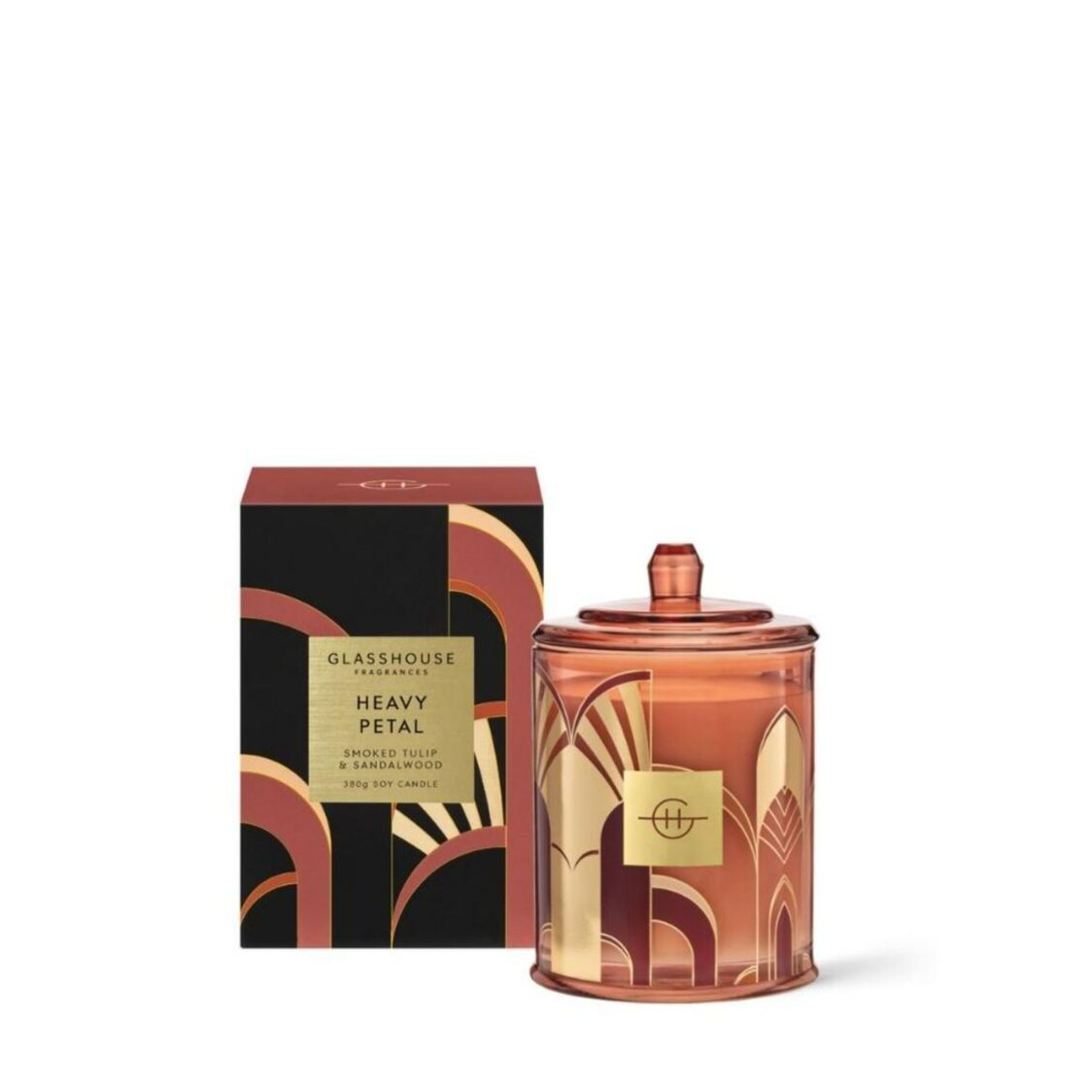 Glasshouse Fragrances Soy Candle 380g - Heavy Petal (Limited Edition)