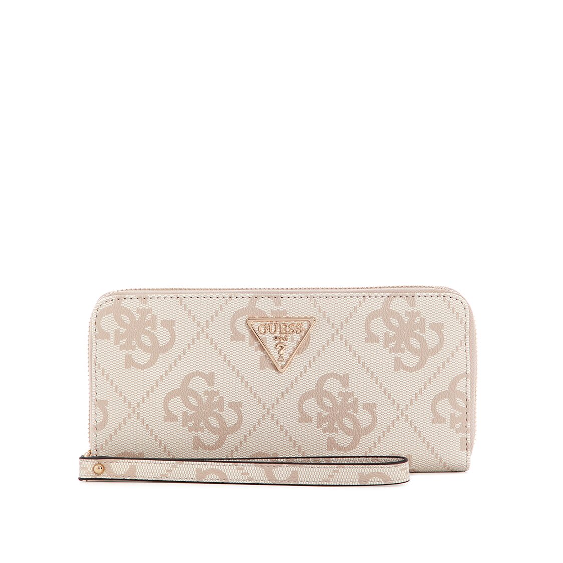 LAUREL II SLG LARGE ZIP AROUND,DOVE LOGO
