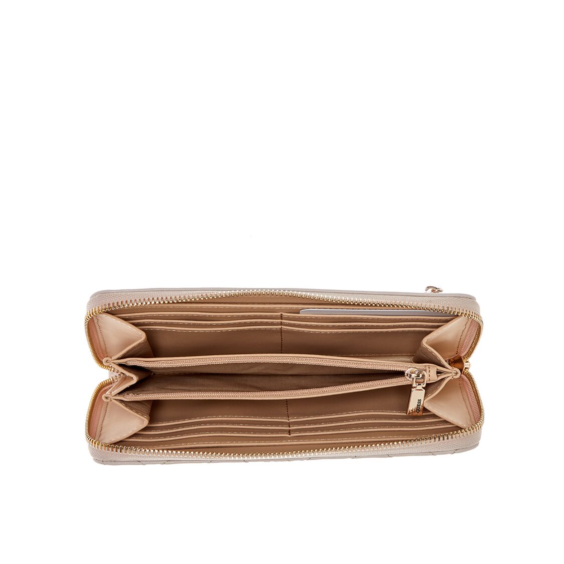 LAUREL II SLG LARGE ZIP AROUND,DOVE LOGO