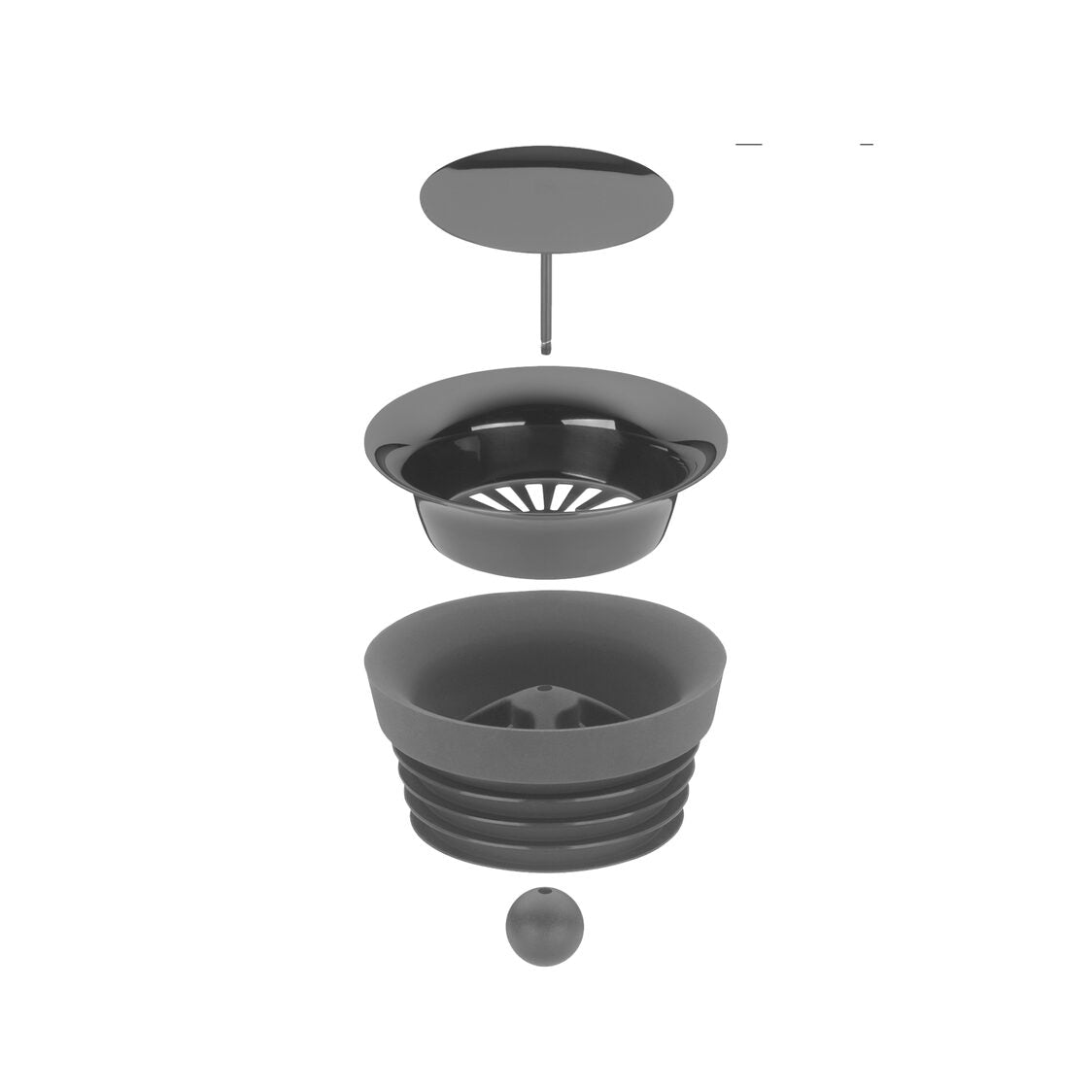WMF Water Decanter 1.0L - Black (06-1770-6610)