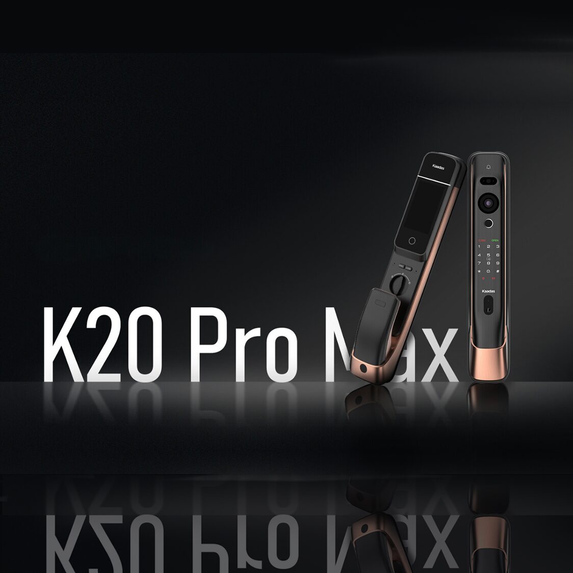 Kaadas K20 Pro Max Coppper + R8GD Lock Bundle