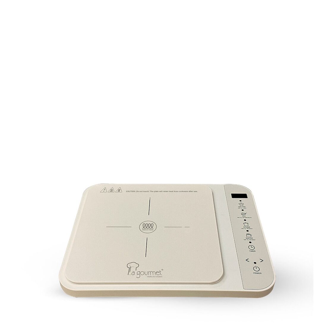 La Gourmet Sleek Induction Cooker - Cream LGELIC422125