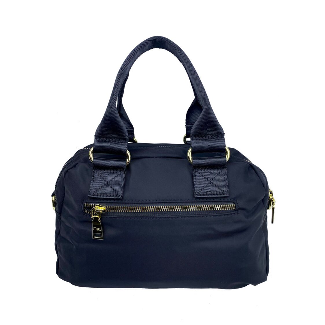 Mel&Co Nylon Two Compartment Satchel